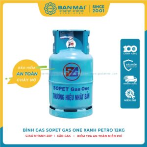 Bình Gas SOPET Xanh Petro 12kg