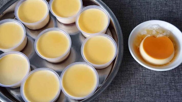 Hướng dẫn cách làm bánh flan bằng lò nướng chuẩn vị