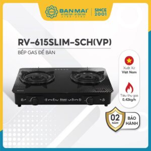Bếp gas Rinnai RV-615Slim-SCH(VP) chính hãng