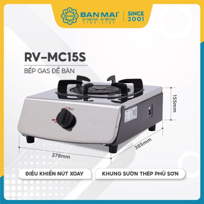 giá bếp ga đơn và bình ga
