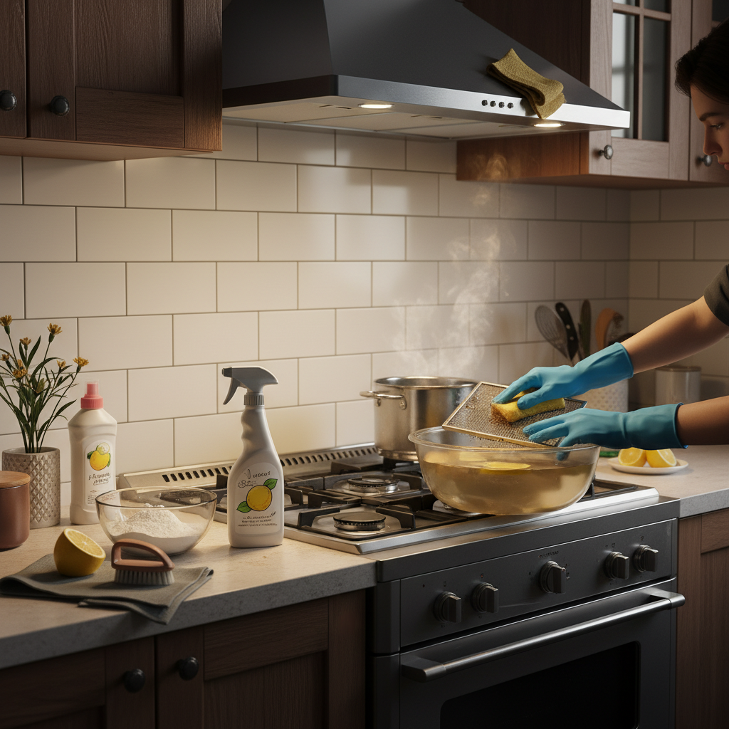 Các Cách Tẩy Dầu Mỡ Trên Máy Hút Mùi Hiệu Quả Tại Nhà