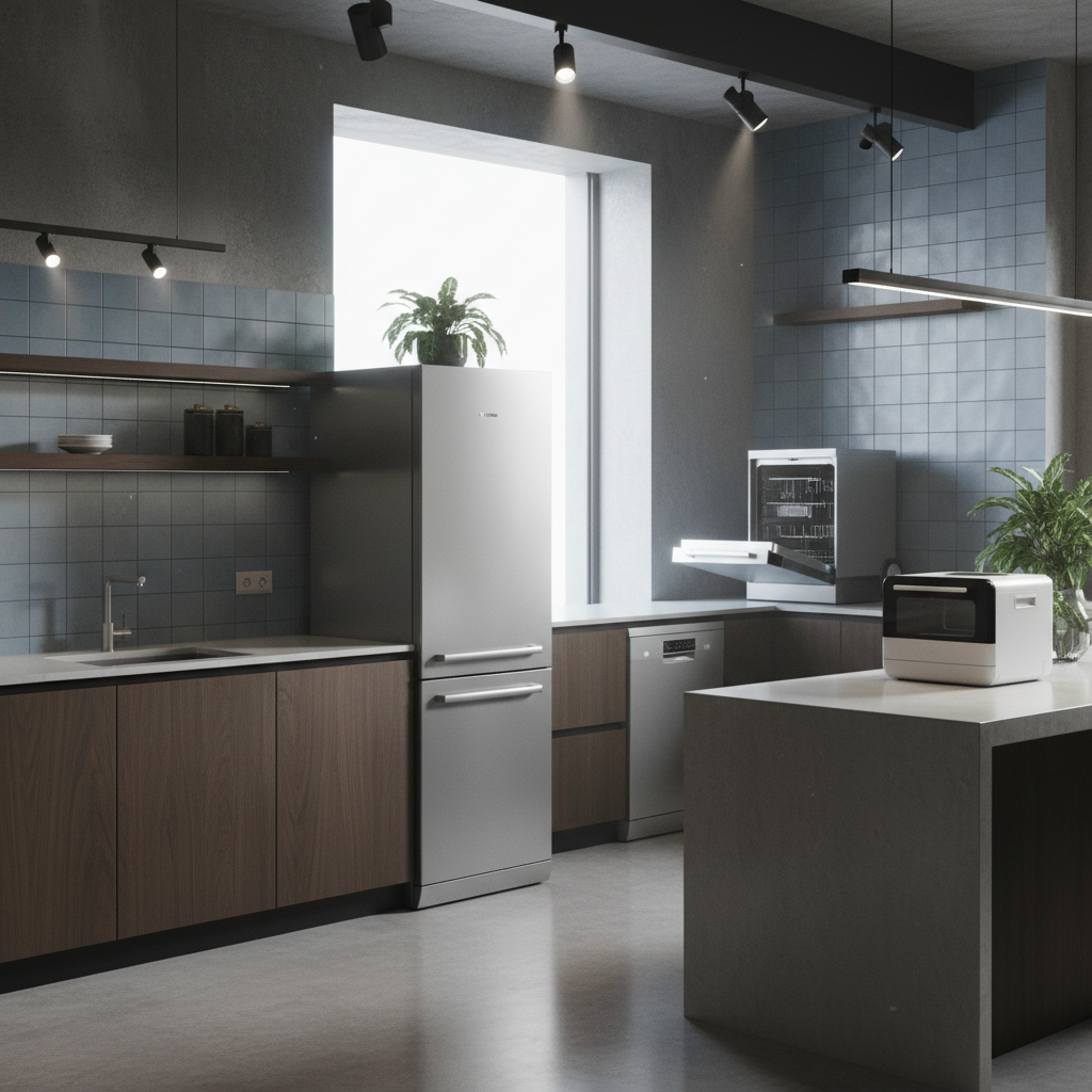 Các loại máy rửa bát phổ biến trên thị trường
