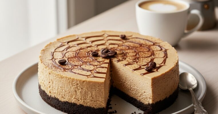 cách làm cheesecake cà phê