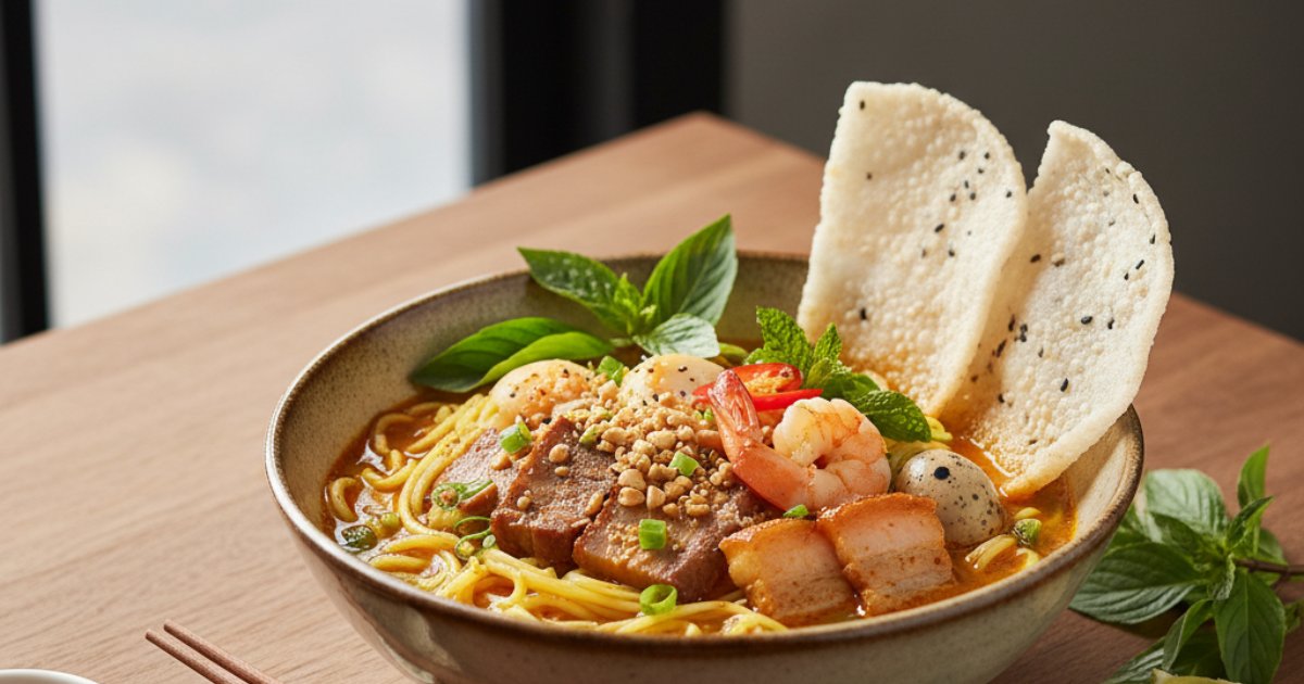 Cách nấu Mì Quảng tại nhà