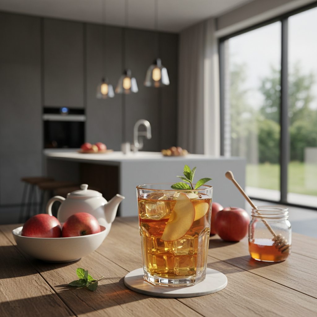 Hướng dẫn cách làm trà táo mật ong đơn giản tại nhà