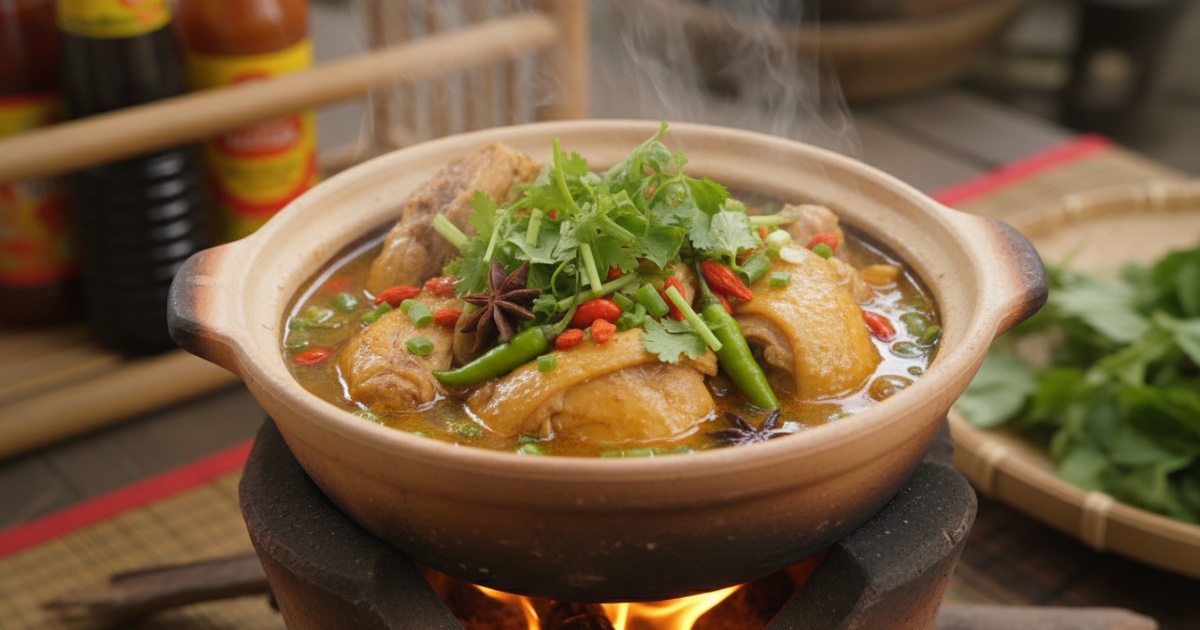 Hướng dẫn cách làm gà nấu ớt hiểm miền Tây