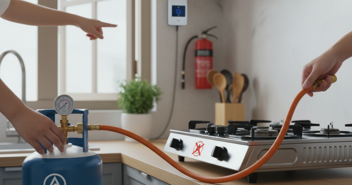 Những Lưu Ý Quan Trọng Khi Sử Dụng Gas An Toàn Tại Nhà