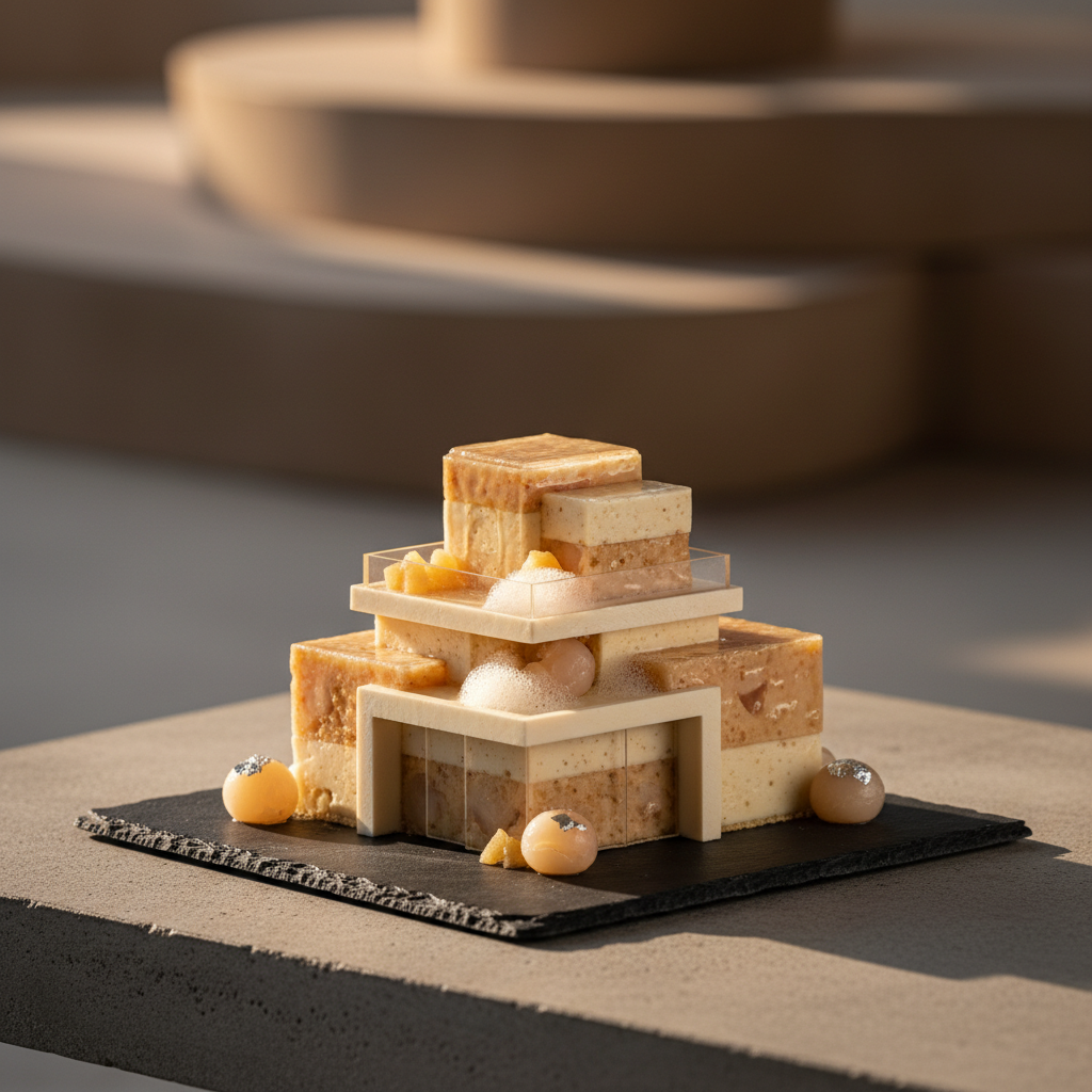 Thưởng Thức Pudding Vải Custard
