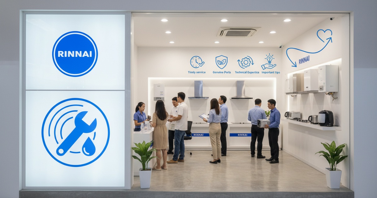 Trung tâm bảo hành Rinnai và những lưu ý