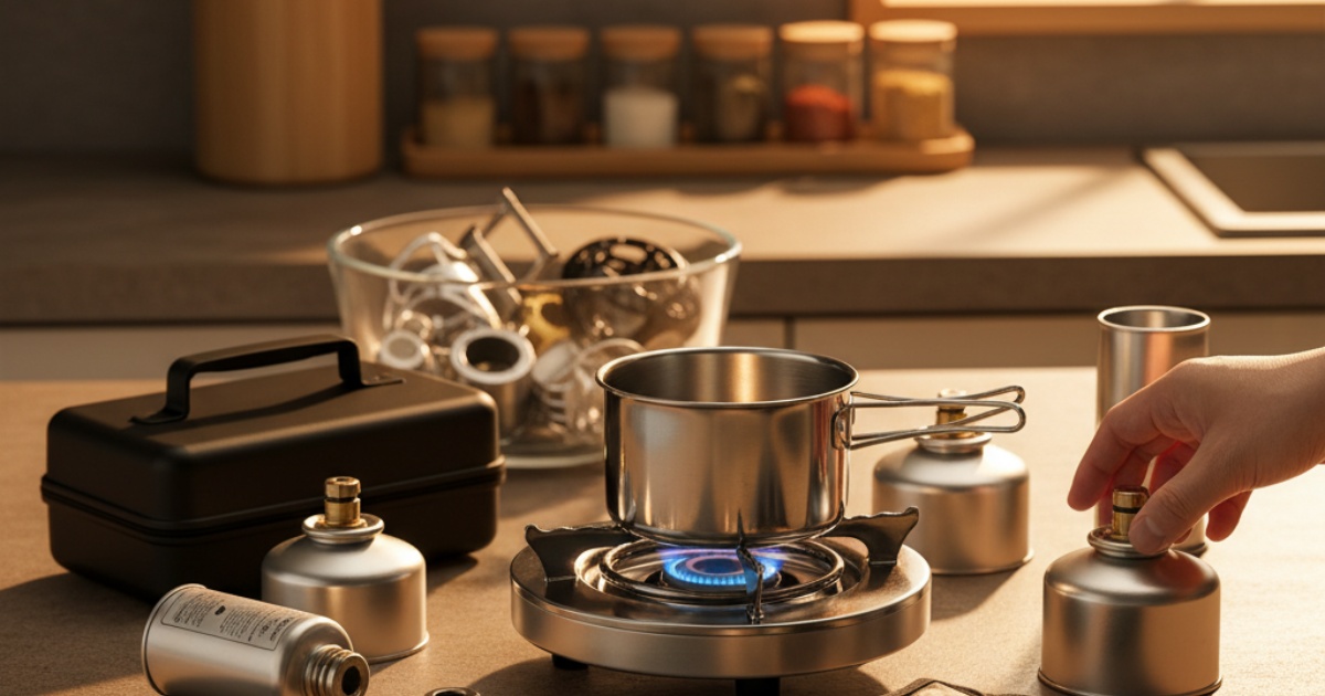 Cách lựa chọn phụ kiện bếp gas mini chất lượng và tương thích