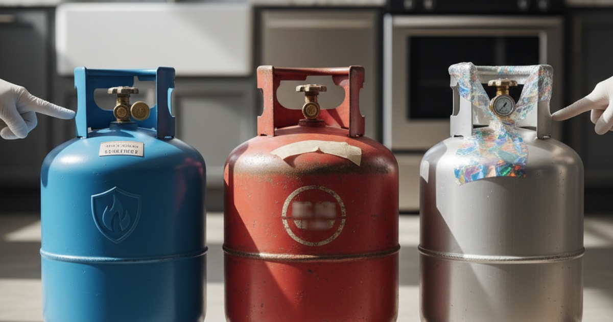 Cách nhận biết bình gas chính hãng để đảm bảo an toàn