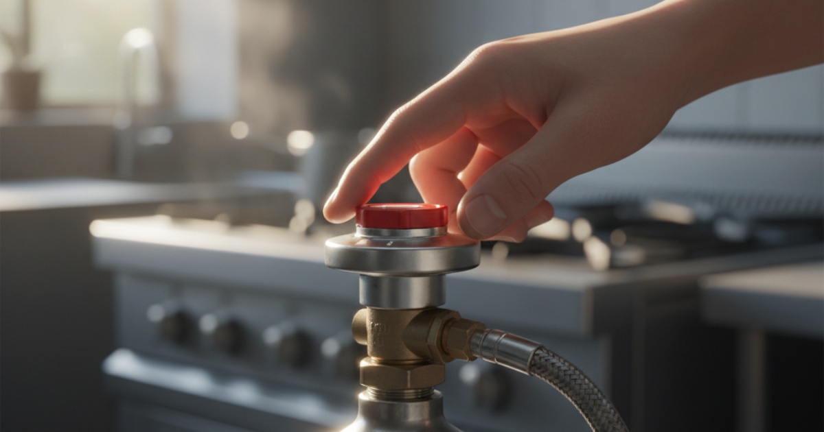 Cách sử dụng nút reset van gas đúng kỹ thuật