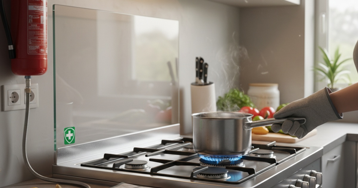 Đảm bảo an toàn khi sử dụng bếp ga để nấu nướng