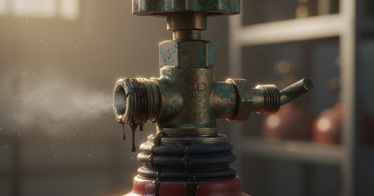 Dấu hiệu nhận biết van bình gas bị hỏng rõ ràng nhất