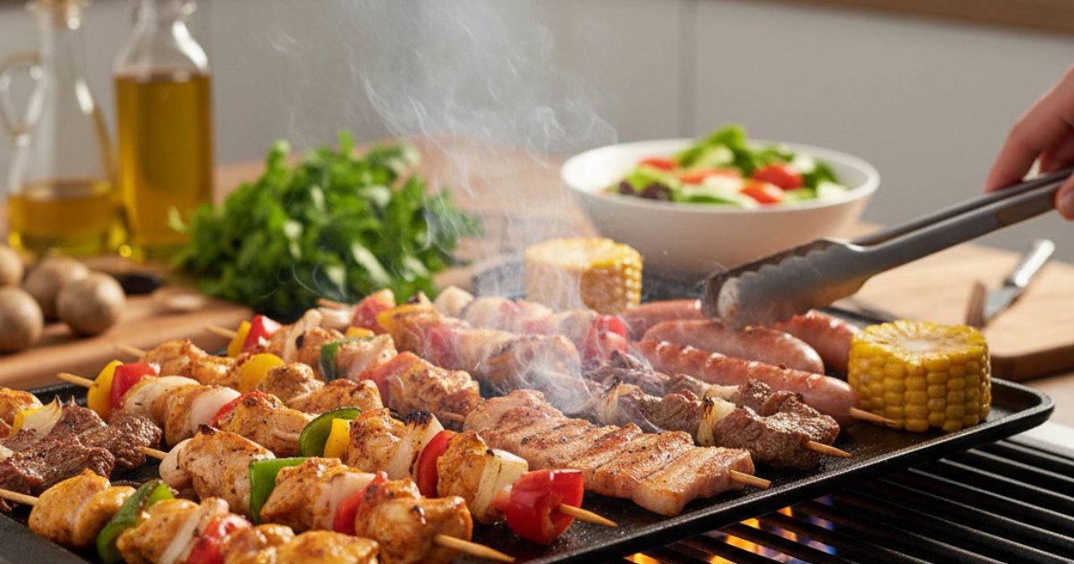Lợi ích của việc nướng thịt bằng bếp gas trong nấu nướng hằng ngày