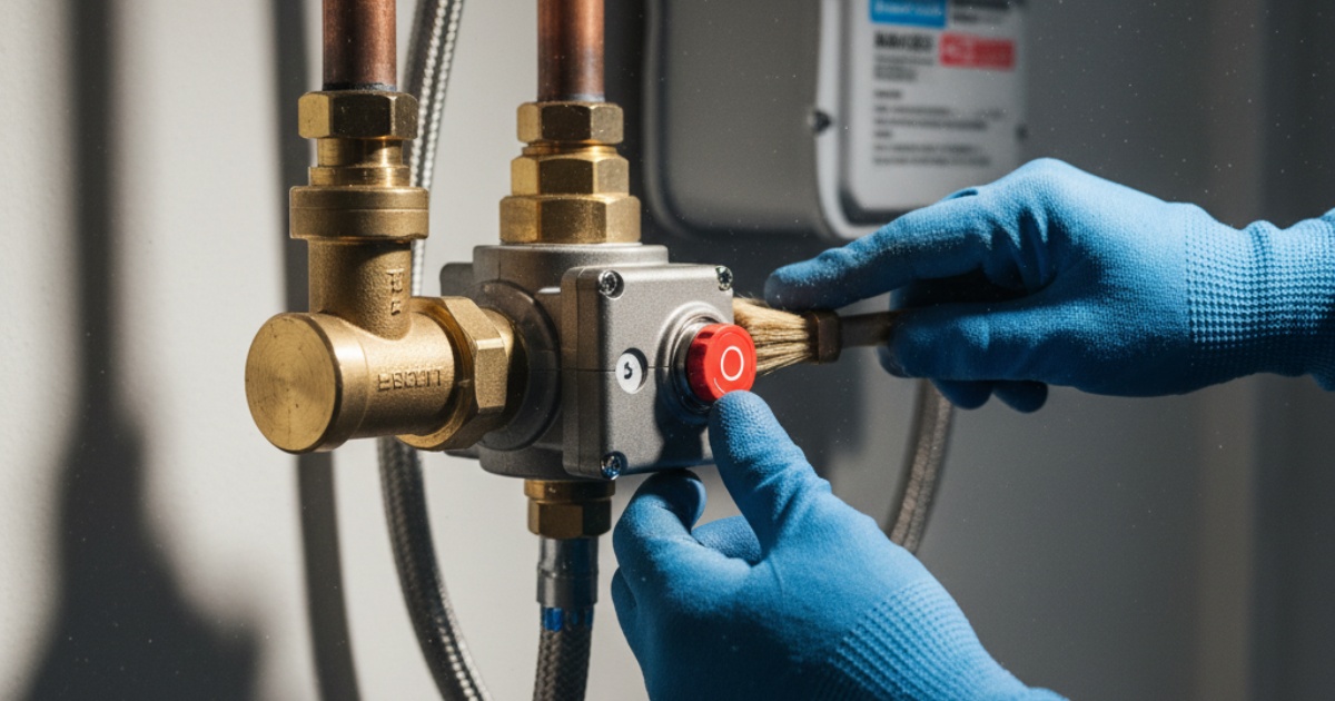 Mẹo bảo trì và kiểm tra nút reset van gas định kỳ