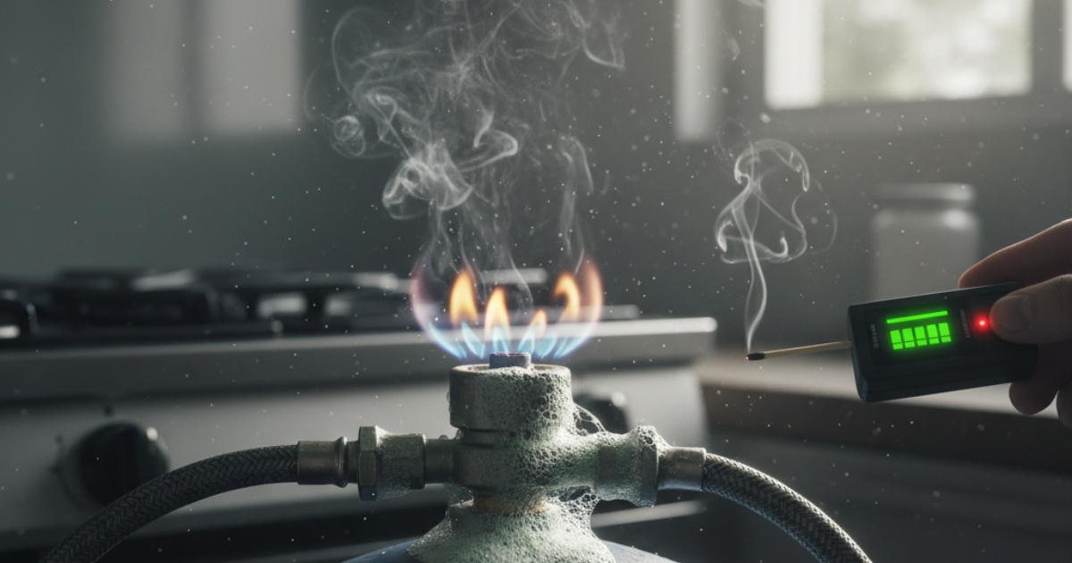 Những dấu hiệu nhận biết van gas bị xì trong gia đình