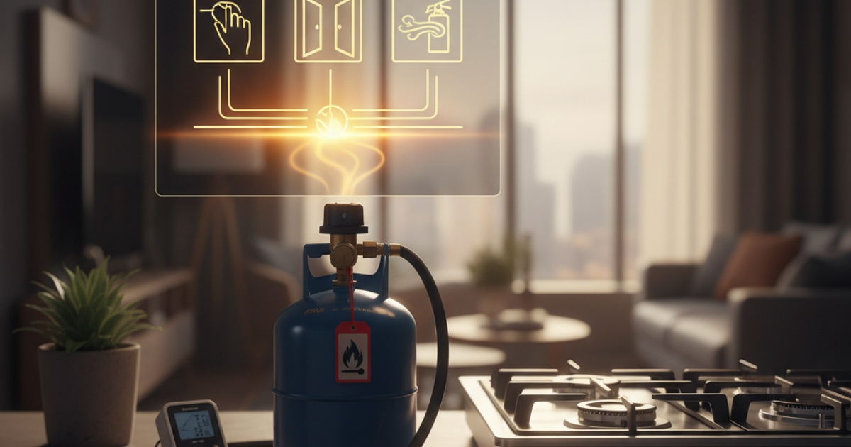 Những lưu ý quan trọng để sử dụng gas an toàn tại nhà