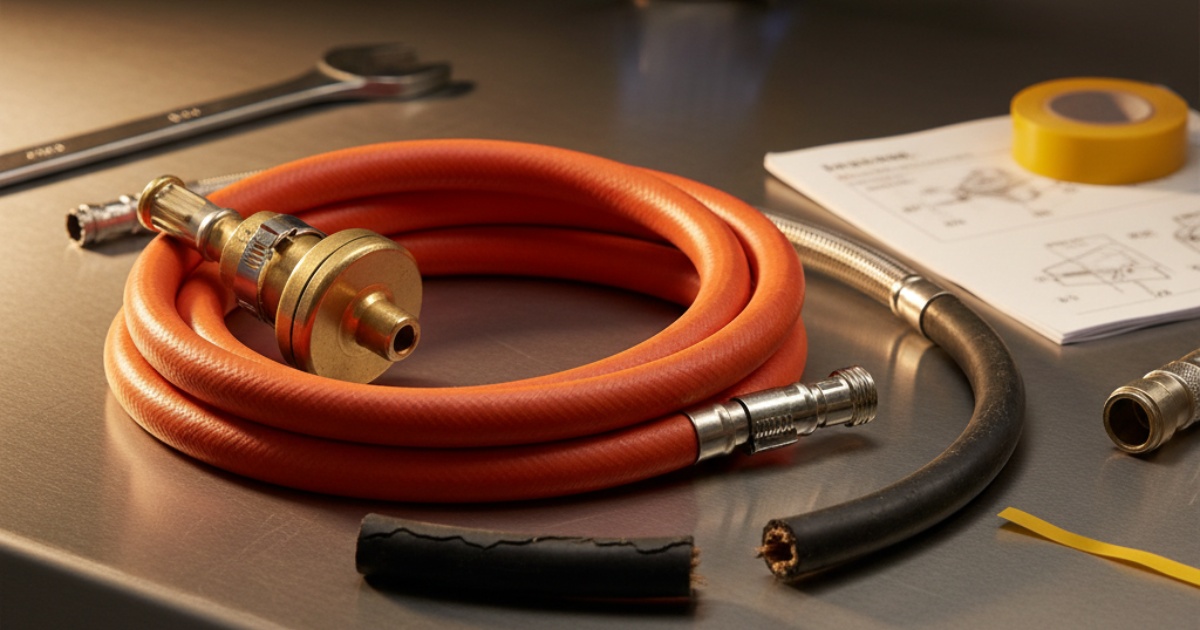 Những lưu ý quan trọng khi sử dụng dây dẫn gas tại nhà