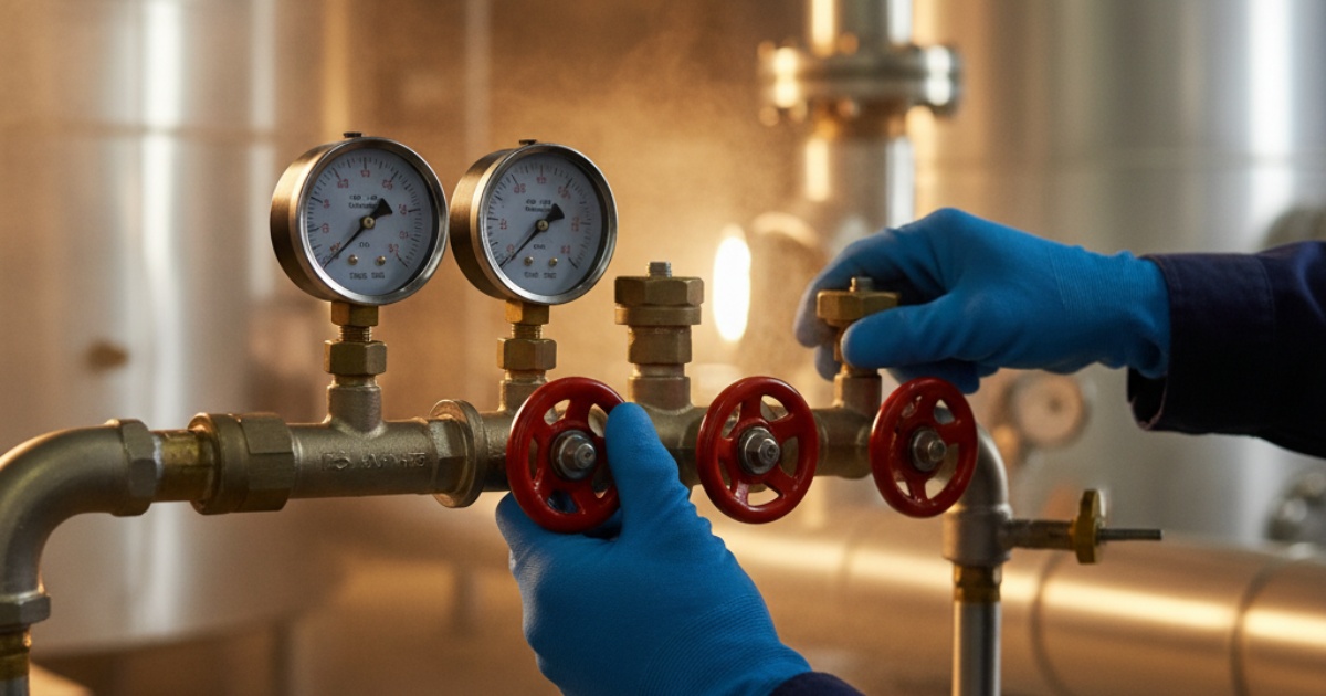 Những quy tắc an toàn tuyệt đối khi chạm vào hệ thống van gas